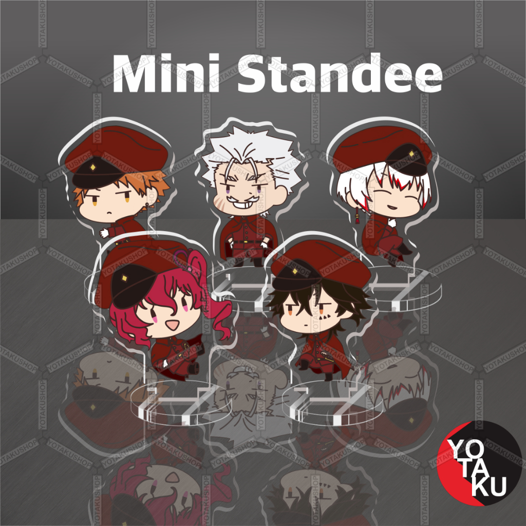 Mini Standee Figure Anime Akrilik Bungou Stray Dogs Seri 8 Suehiro Saigiku YOTAKUSHOP