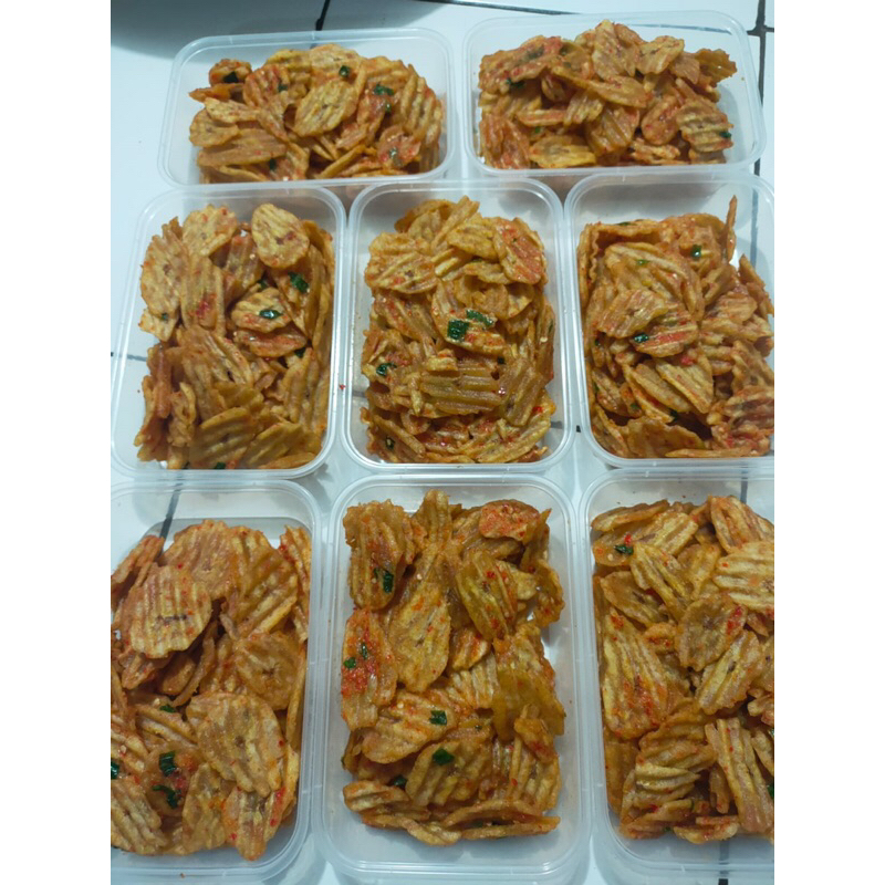 

kripik singkong rasa seblak