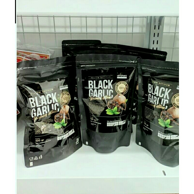 

Bawang hitam black garlic al mahera