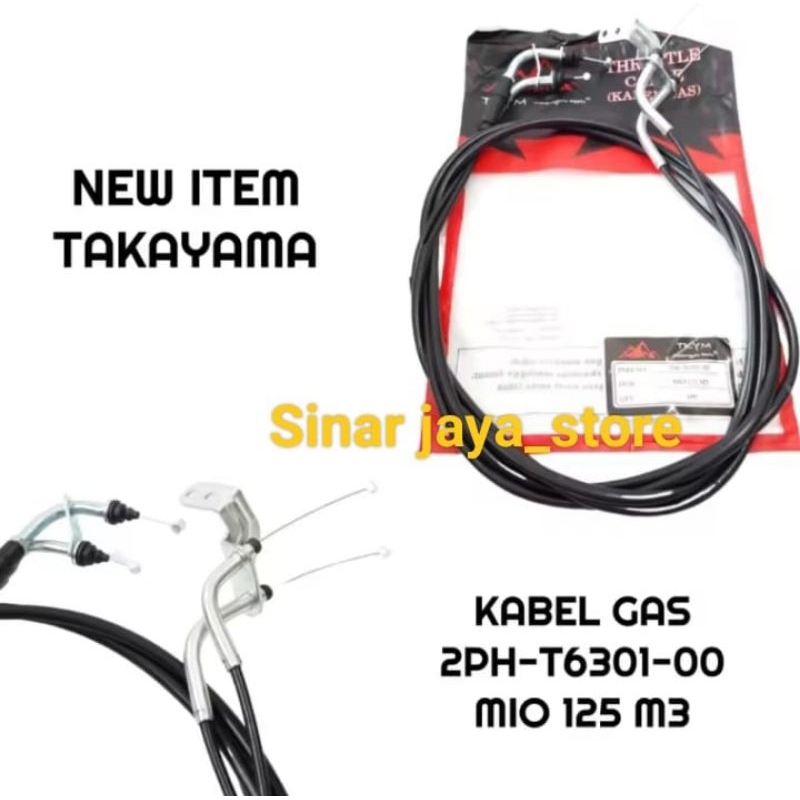 Kabel Gas Tali Gas Mio 125 M3 Takayama