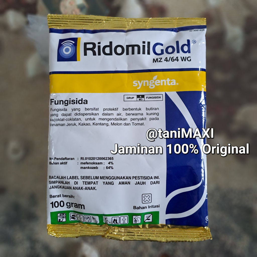 Fungisida Ridomil Gold Syngenta Indonesia Obat Tanaman