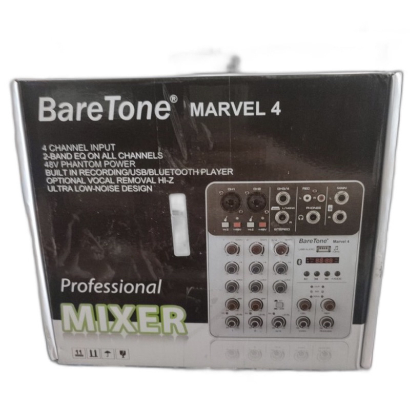 Mixer Baretone 4ch " Marvel 4