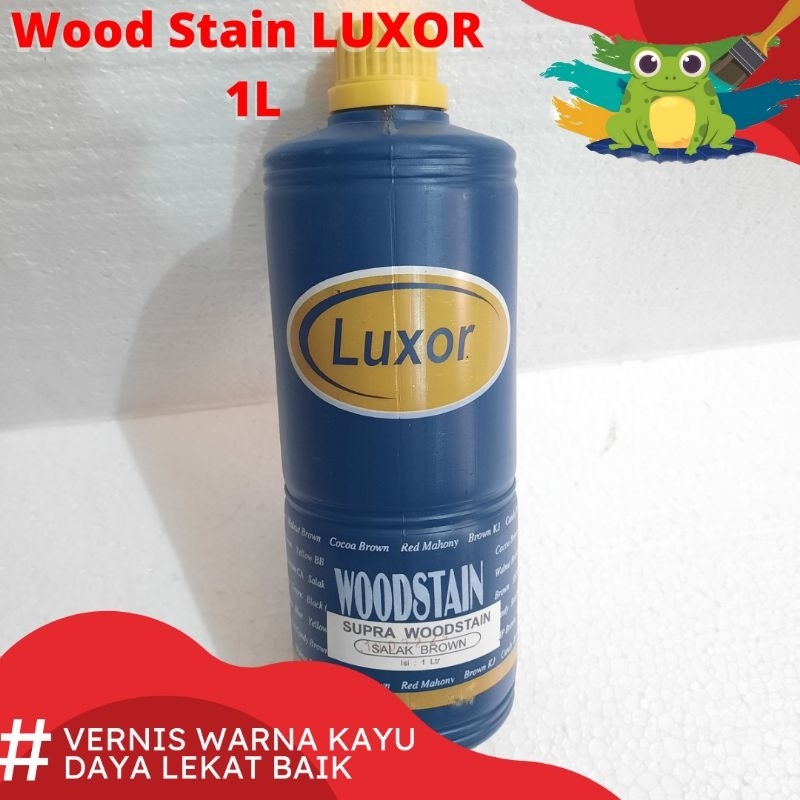CAT KAYU PLITUR LUXOR 1LITER WOODSTAIN PLITOR