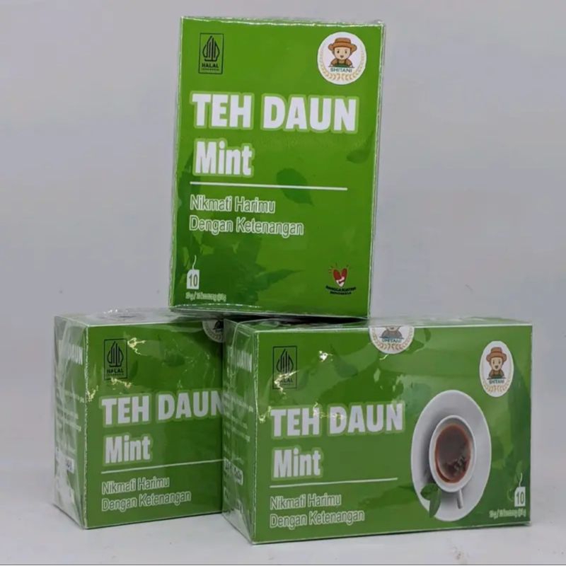 

Teh Daun Mint / Mint Leaf Tea Shitani