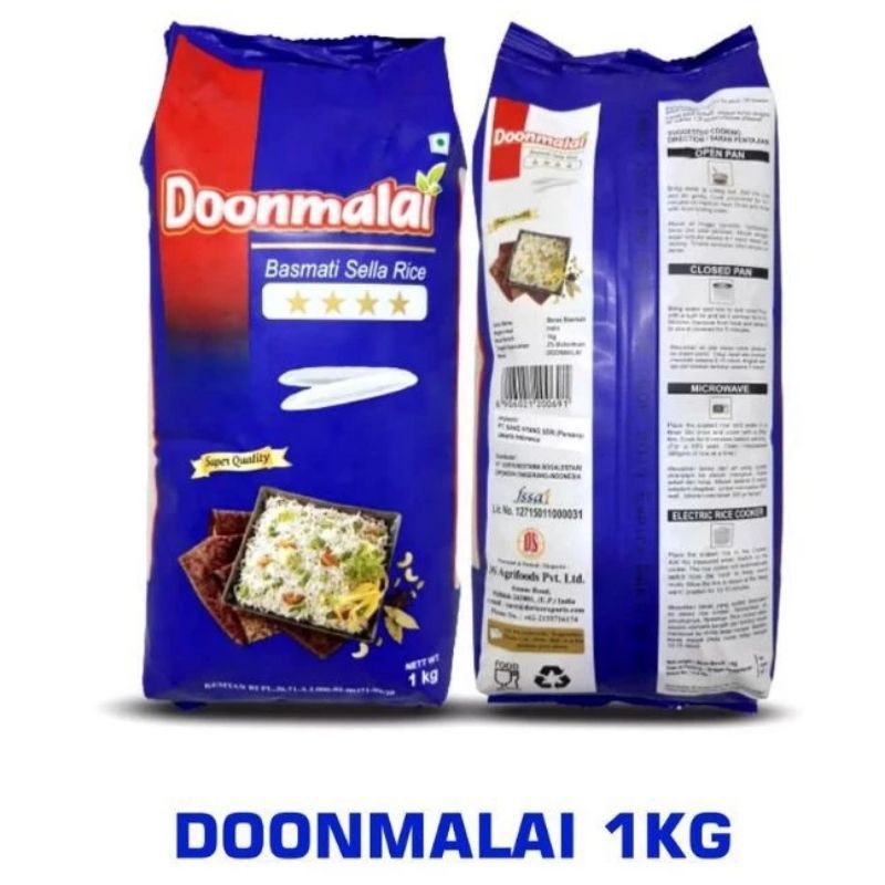 

Doonmalai basmati 1kg