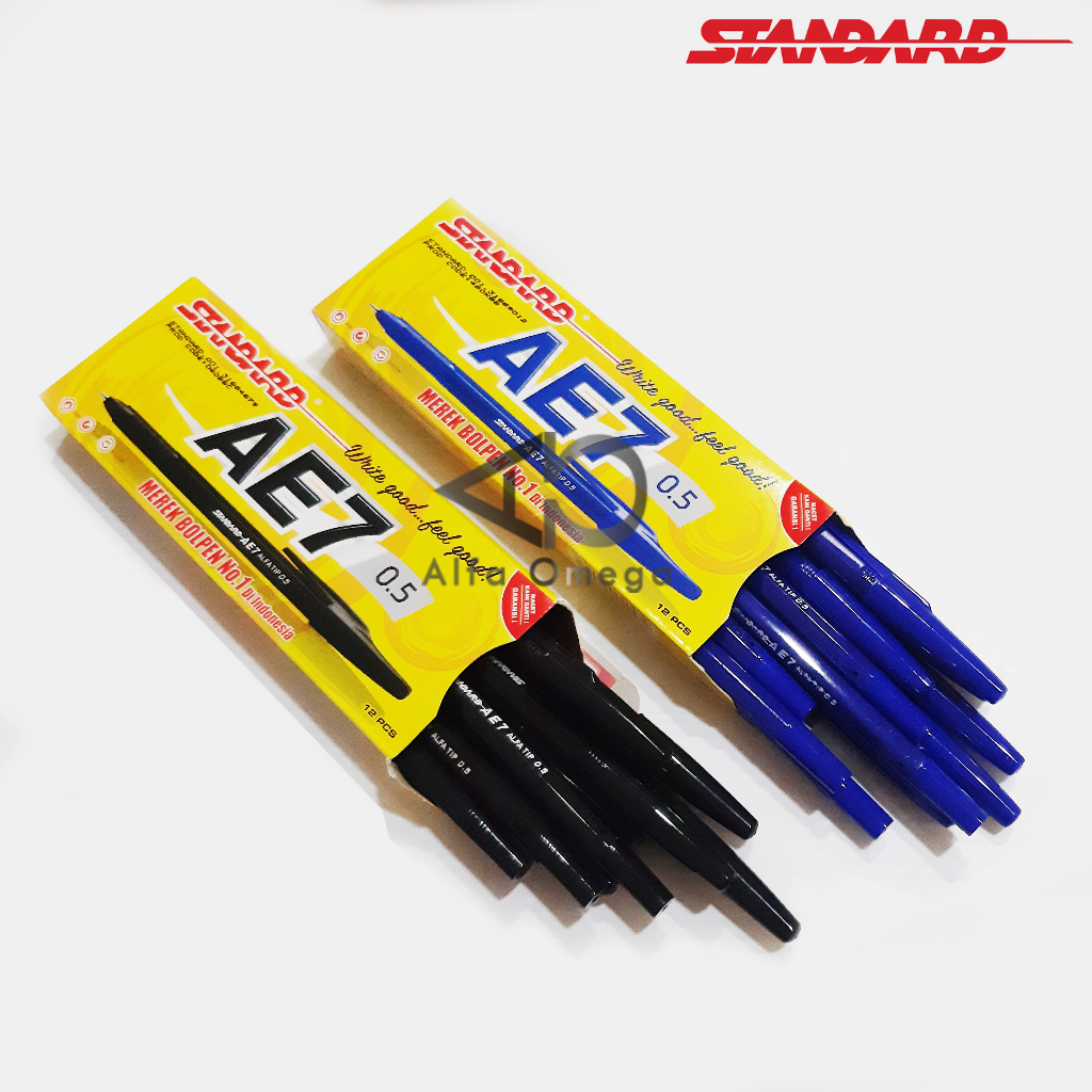 

Pen Pulpen Standard AE7 0.5 mm 1 lusin