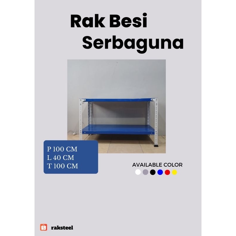 Rak Siku Besi 2 Susun