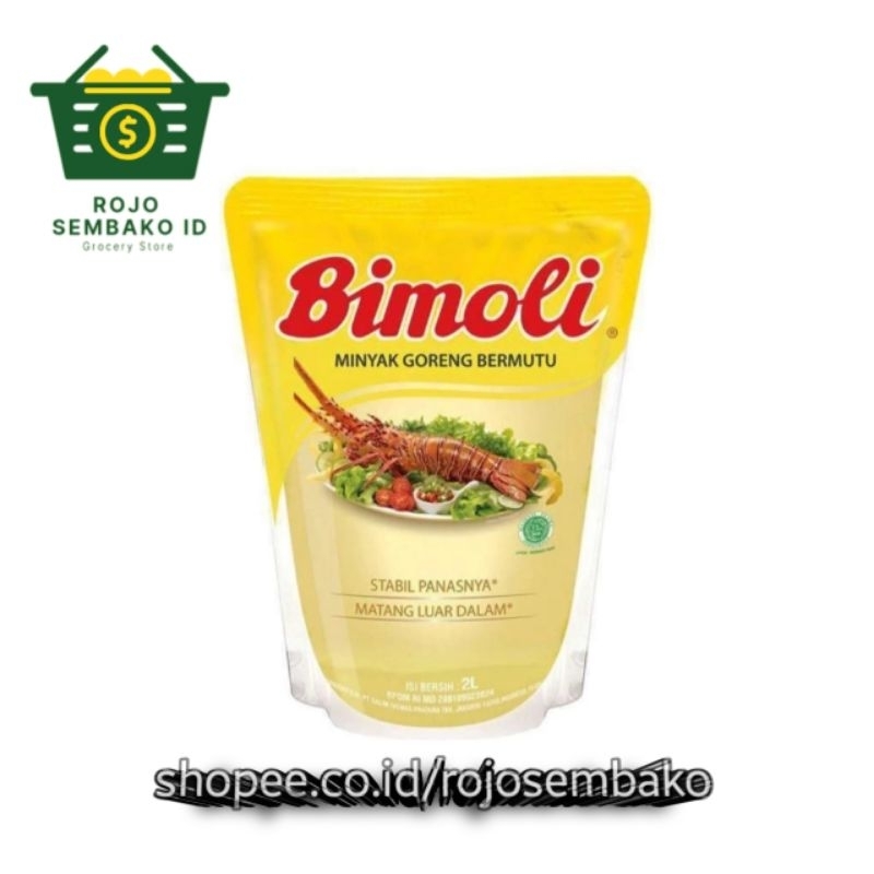 

Bimoli minyak goreng pouch 2 liter