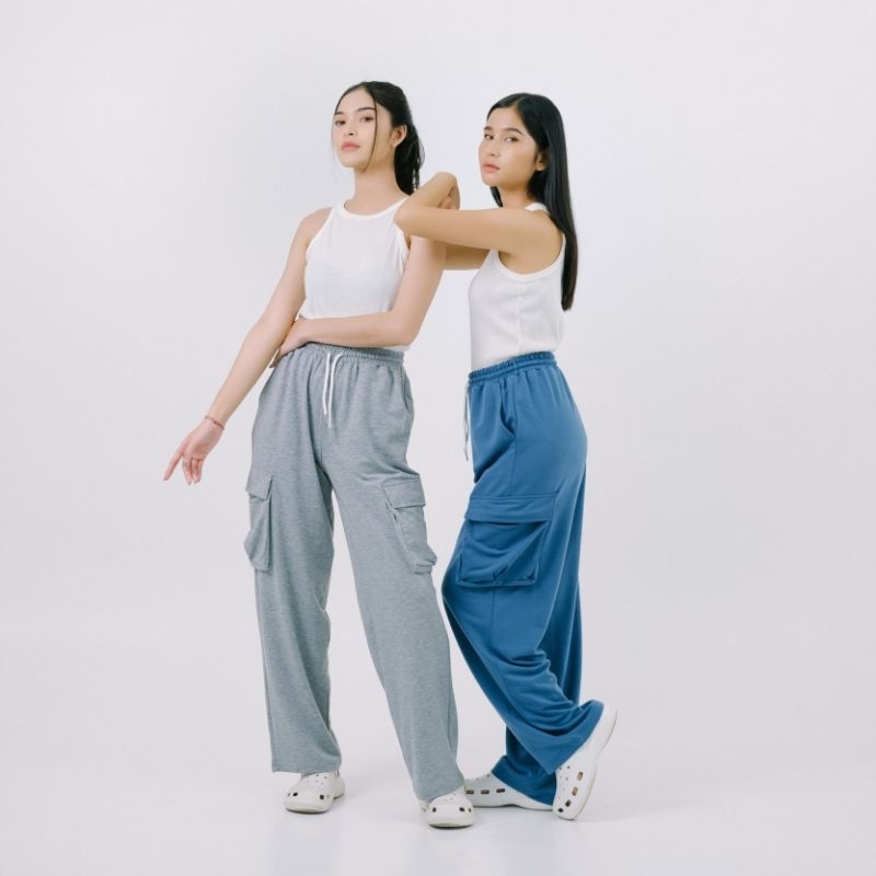 I Look Daily Cargo Loose Pants