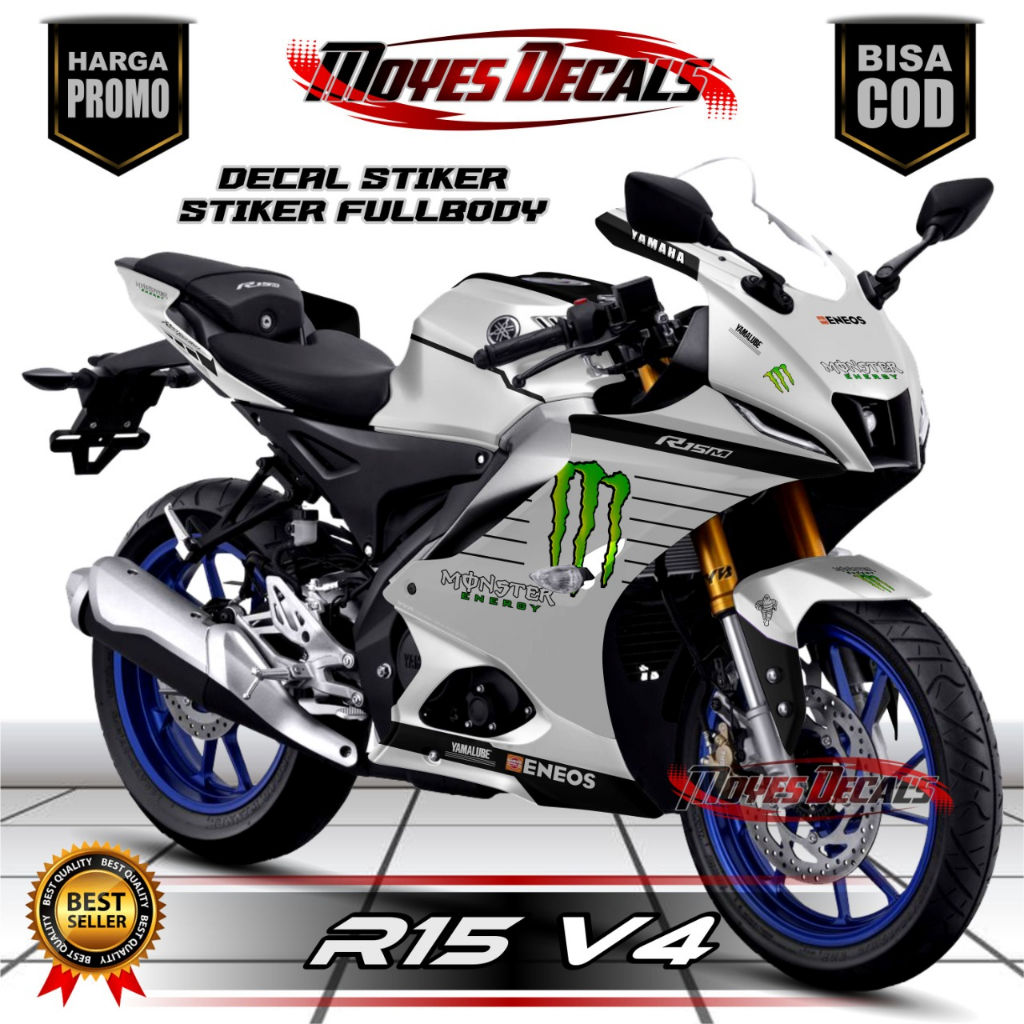Decal R15 V4 Full Body - Stiker R15 V4 Full Body - Dekal R15 V4 Full Body - Striping R15 V4 Variasi 