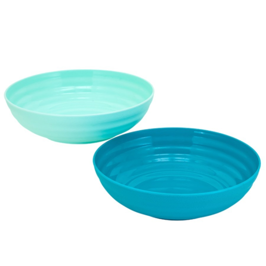 Green Leaf 4087 Mangkok Ceper 1000 ml Mangkuk Wadah Saji Makan Makanan Plastik Lucent 1000ml Toscana