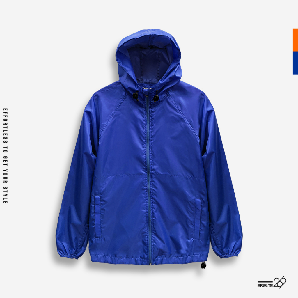 Ereste269 Jaket Olahraga Ultralight Cyclone Biru