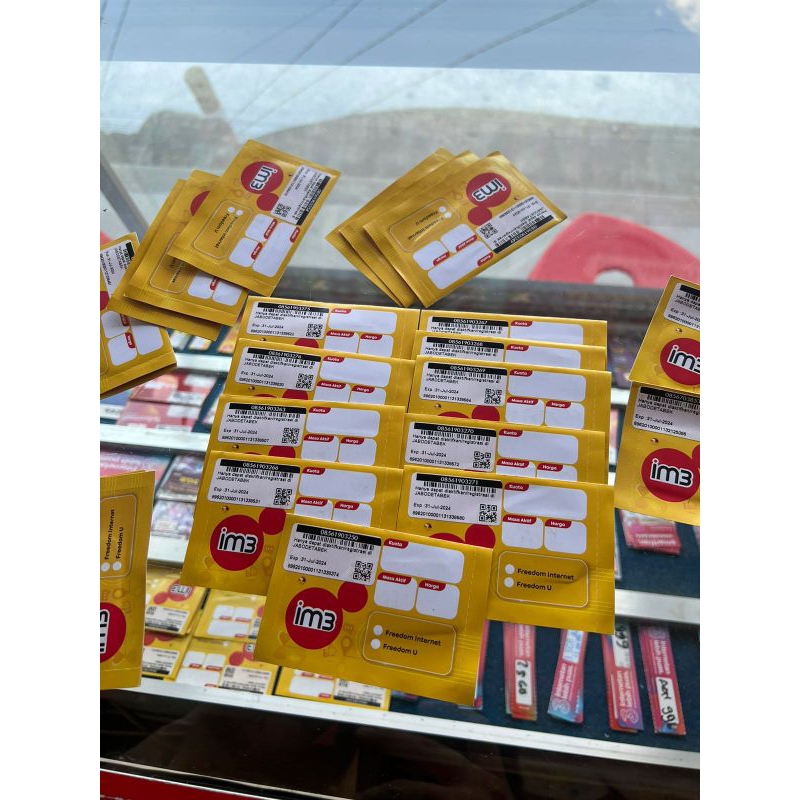 kartu perdana Indosat pulsa 10K (Sudah aktif)