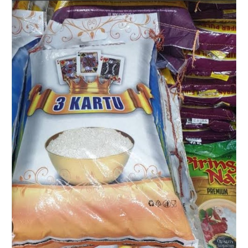 

beras 3 kartu 10kg beras king beras belido
