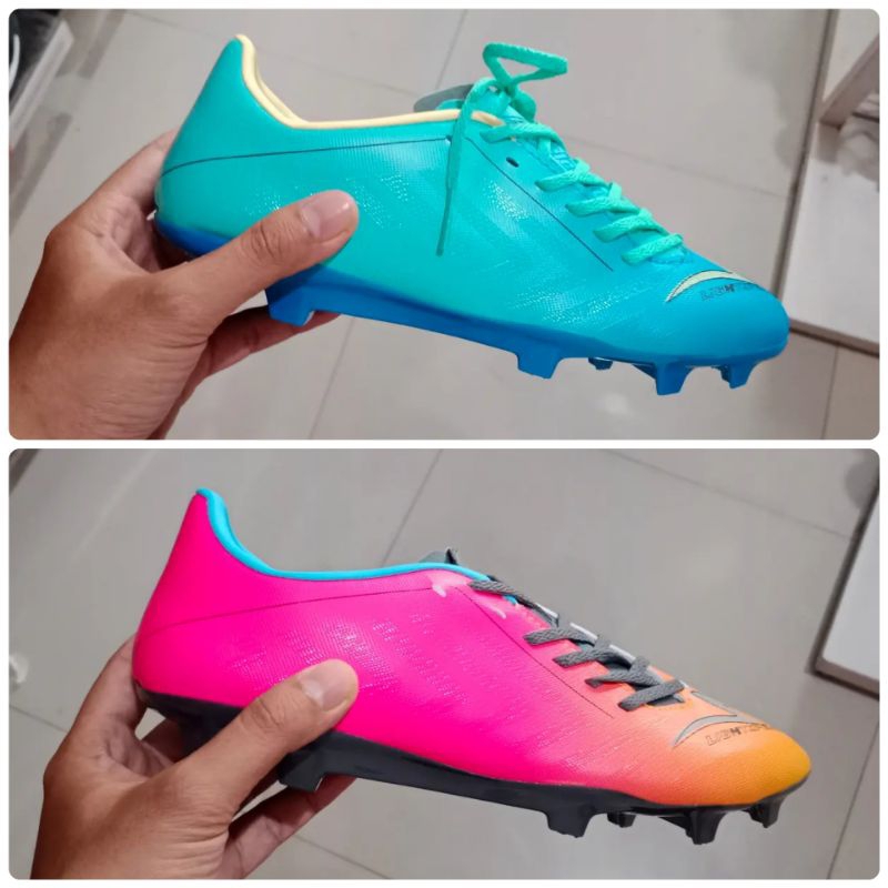 JUNIOR ORIGINAL Specs accelerator Lightspeed 4 Elevation one JR FG sepatu sepakbola anak asli sepak 