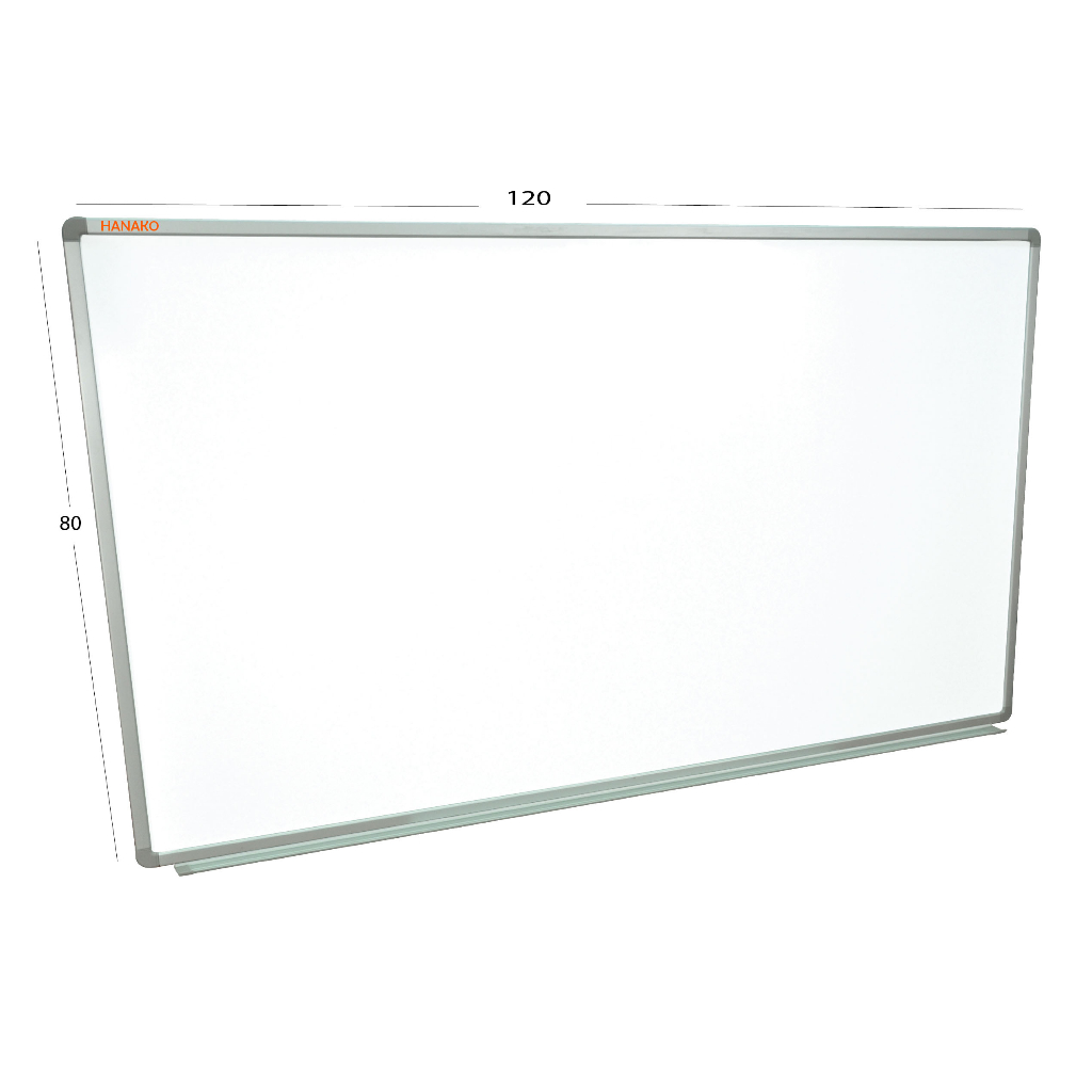 

Papan Tulis Whiteboard 80X120/90X120/60X100 Free Spidol Dan Penghapus Bingkai Aluminium