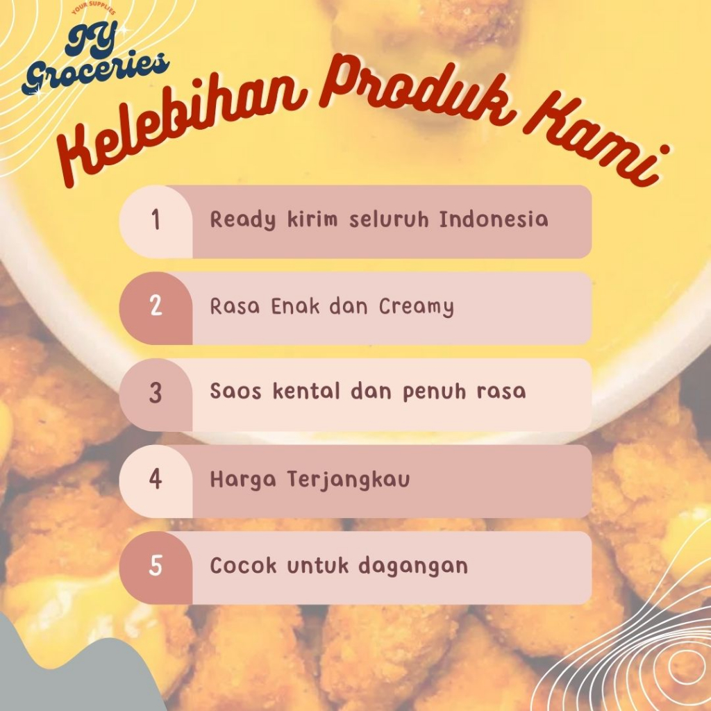 

LAKU Saos Honey Mustard Halal Creamy 250ml