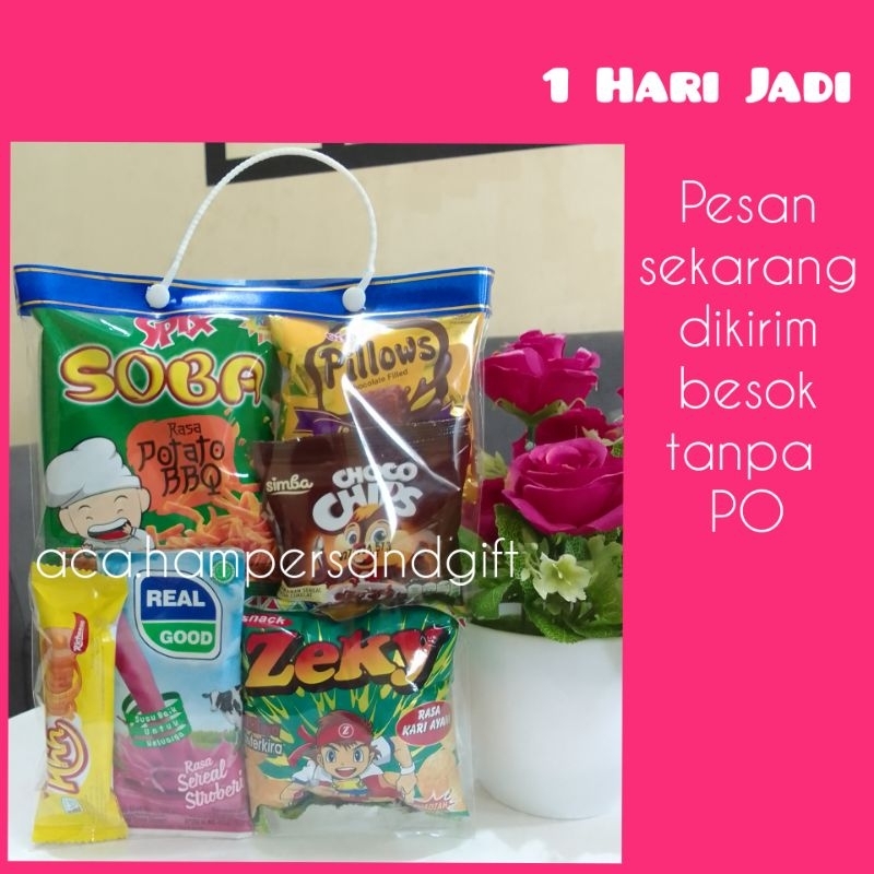 

paket snack ulang tahun anak / hampers anak / souvenir anak