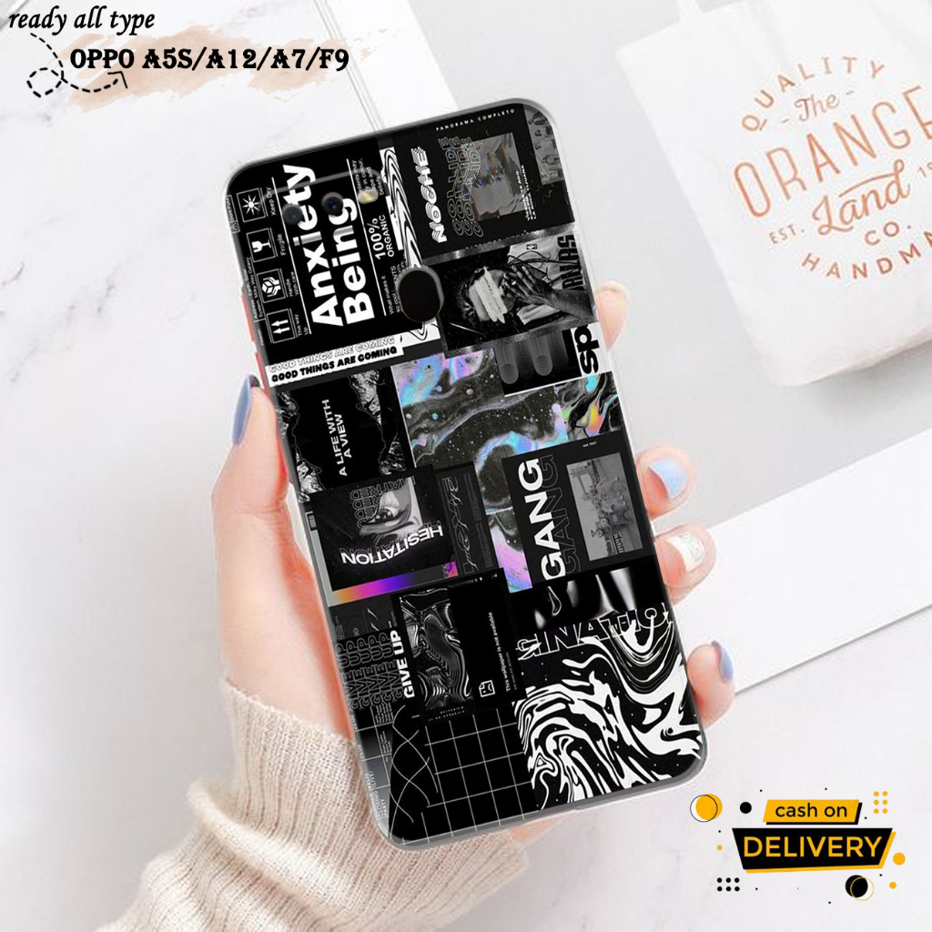 Case Hp Oppo A5S - Oppo A12 - Oppo A7 - Oppo A11K - justyce.id - Casing Motif - Hardcase Softcase - 