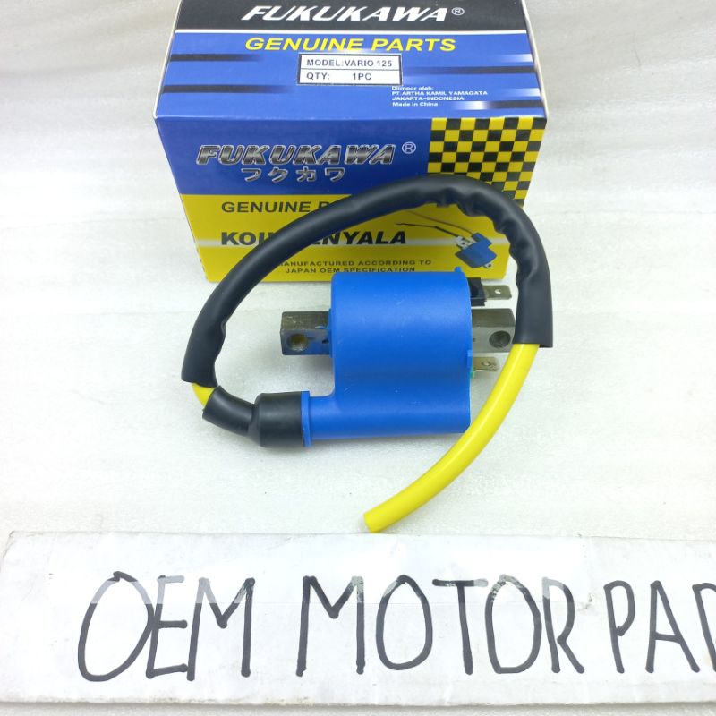 koil coil racing vario 125 koil penyala pengapian cdi fukukawa