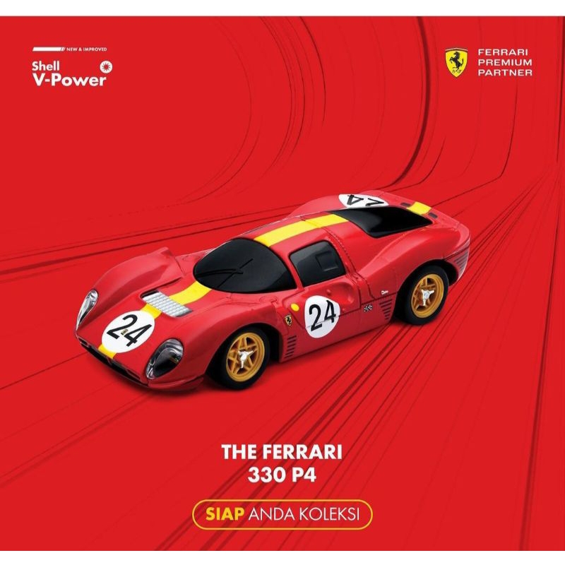 diecast shell ferrari 330 p4