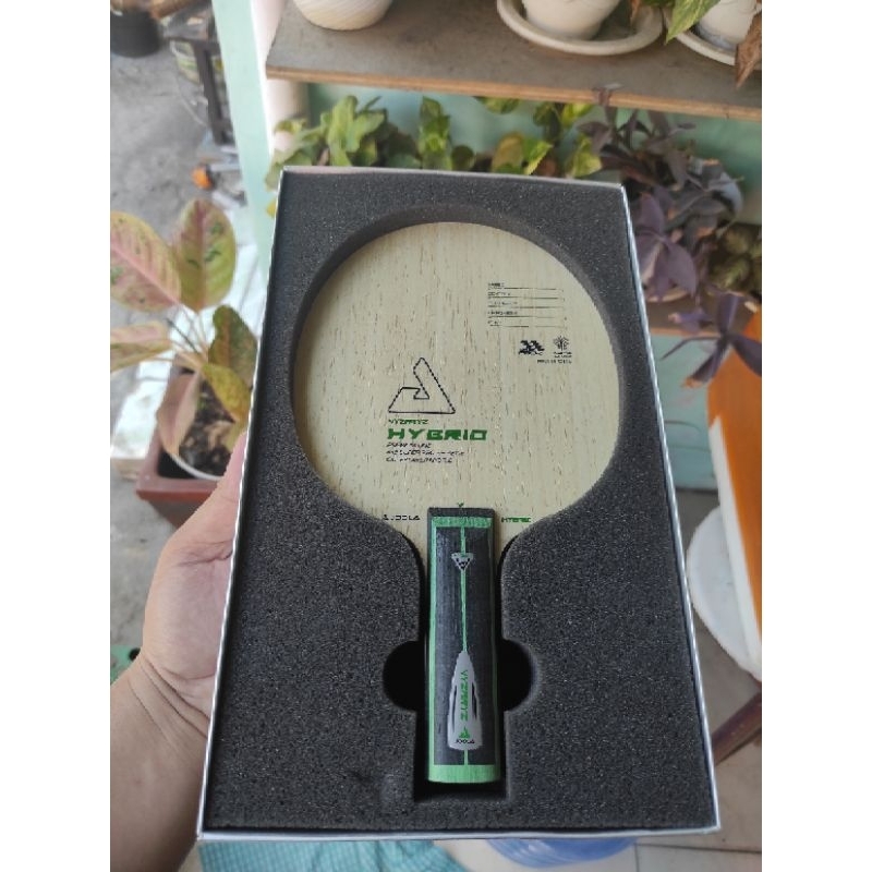 joola vyzaryz hybrid kayu bet pingpong tenis meja