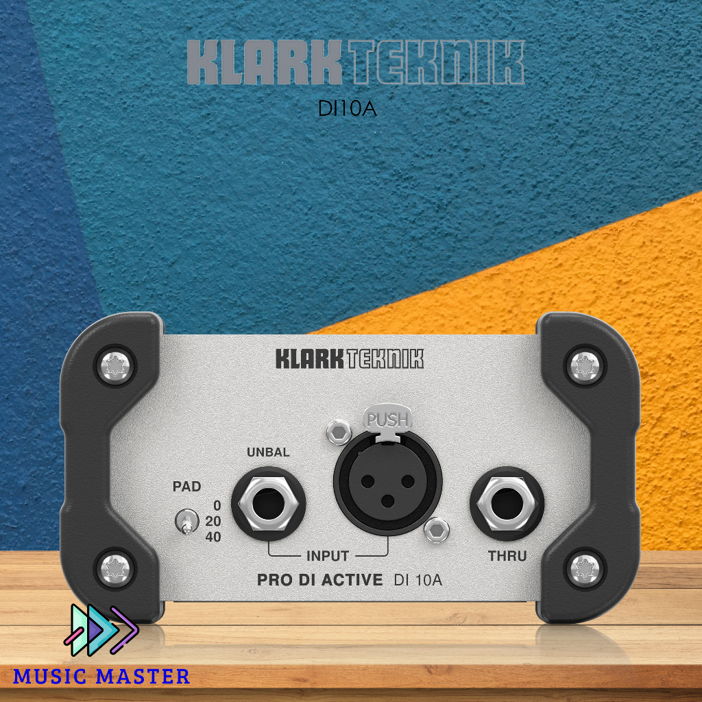 KLARK TEKNIK DI10A Active DI Box with MidasTransformer