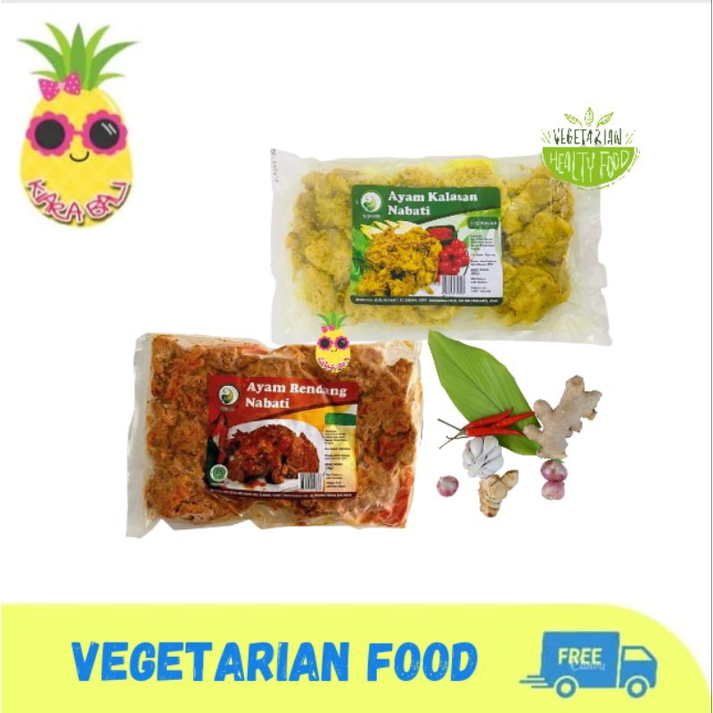 

Vegood Ayam Rendang / Kalasan Vegetarian 450gr