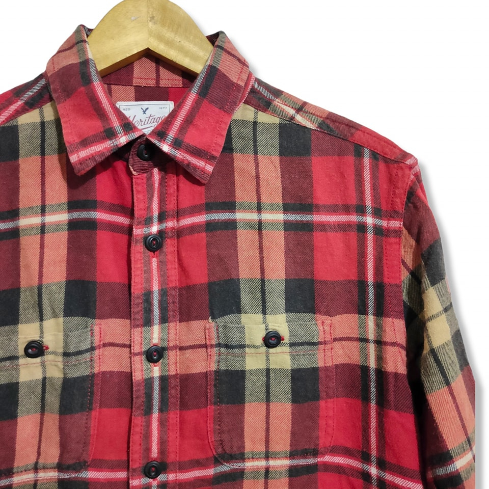 Kemeja Flannel American Eagle