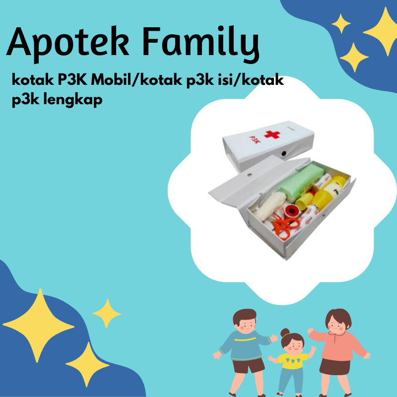 kotak P3K Mobil/kotak p3k isi/kotak p3k lengkap