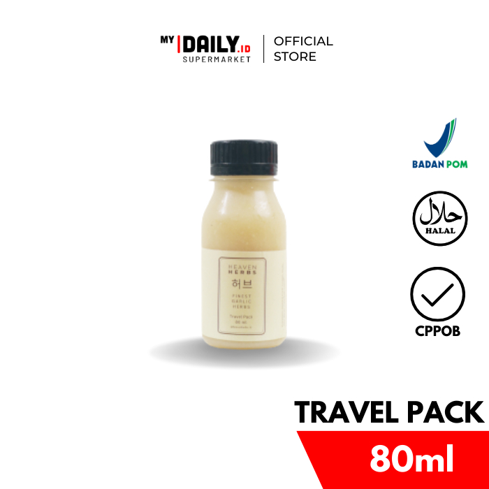 

[myDaily.id] Jus Bawang Putih Tunggal Minuman Herbal Tradisional Minuman Kesehatan Anti Kolesterol Asam Urat Hipertensi - Heaven Herbs
