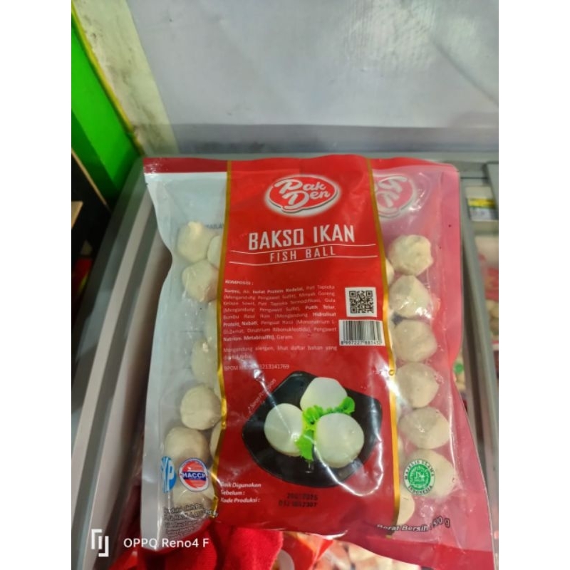 

Pak Den White Fish Ball 500 gram