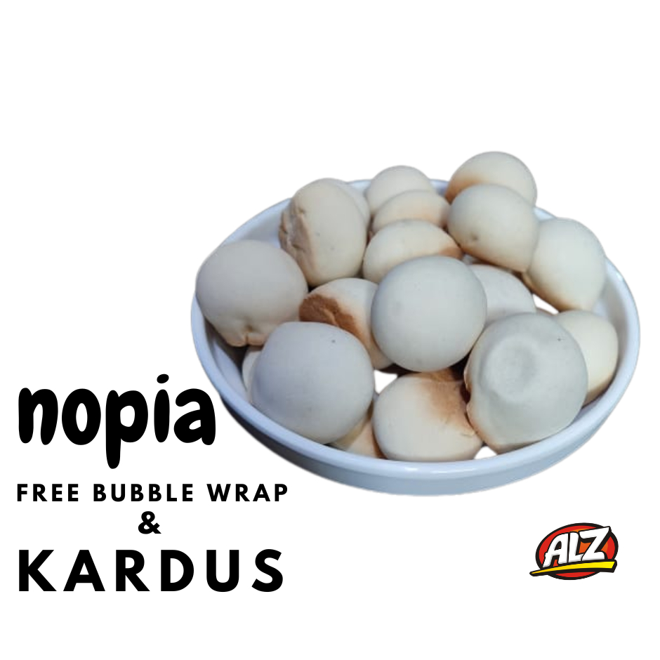 Nopia Mini Camilan Tradisional Kuno Jaman Dulu Mino Gula Jawa / Coklat 200 Gram