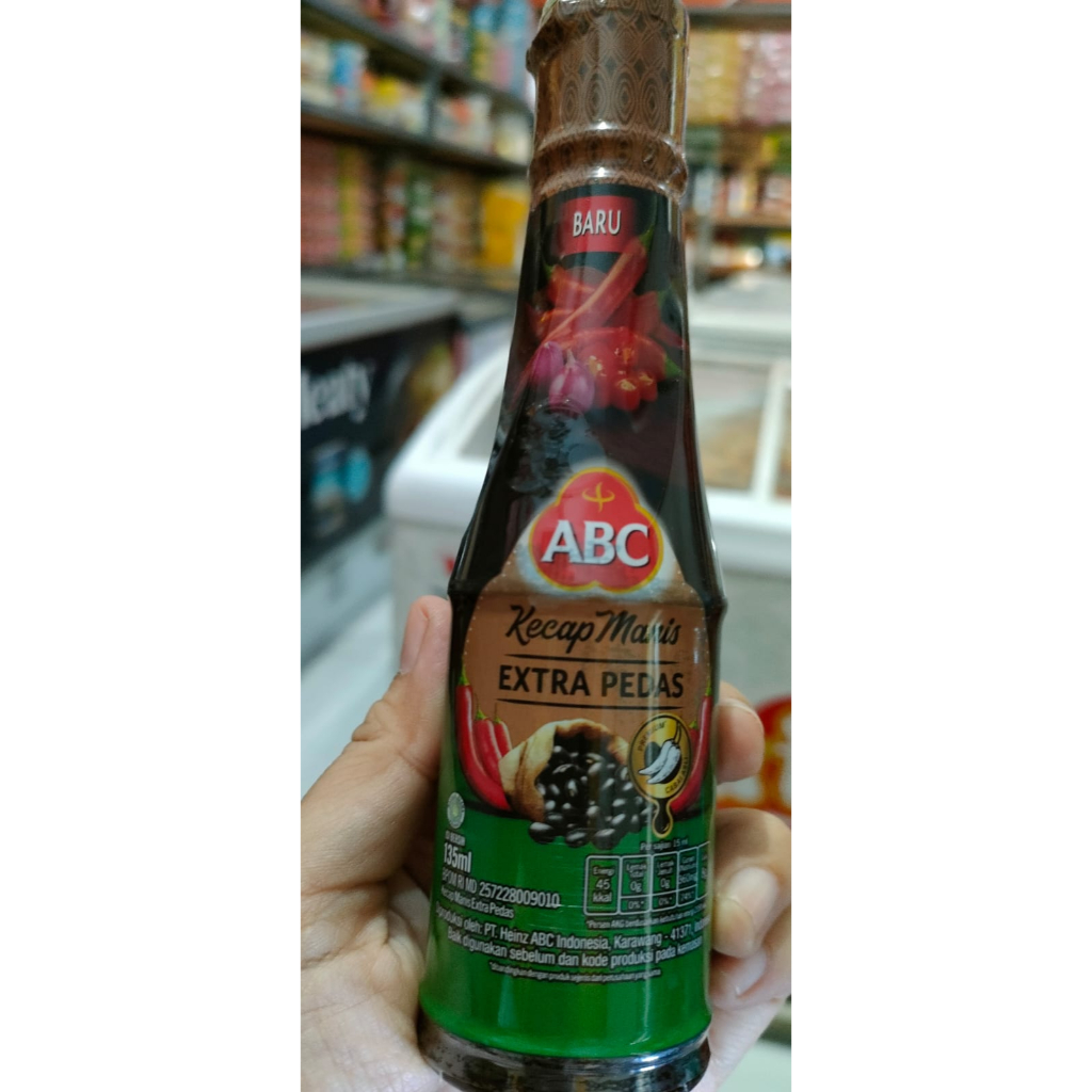 

ABC KECAP MANIS EXTRA PEDAS/KECAP ASIN/KECAP MANIS 135 ML