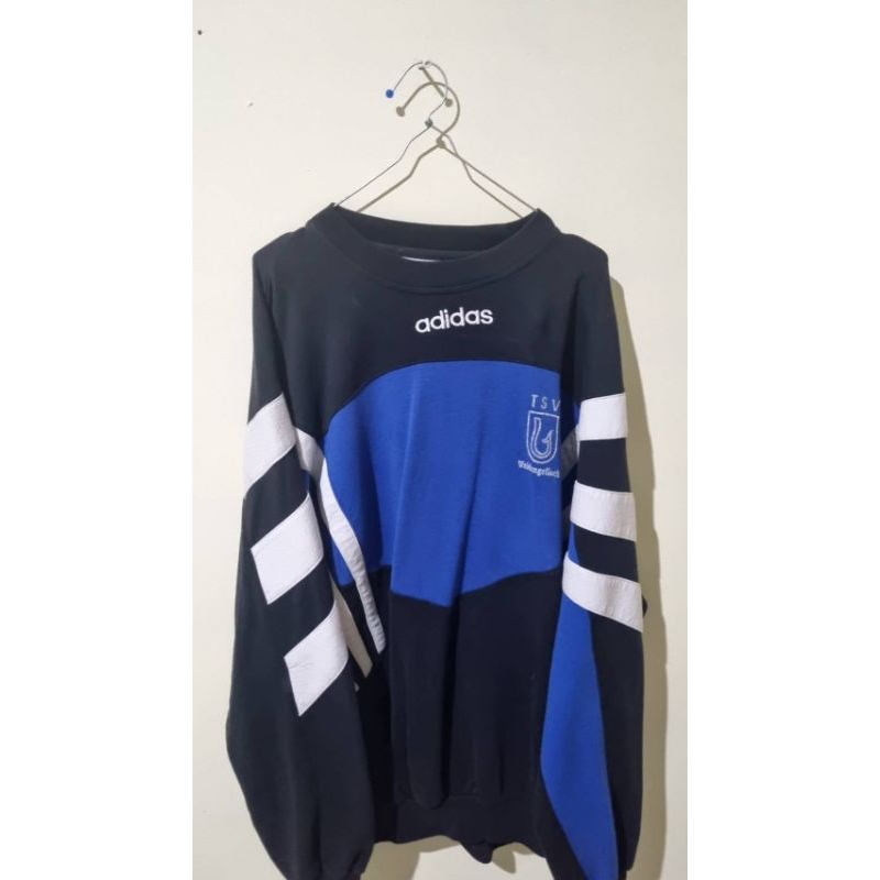 adidas 90s center crewneck rare