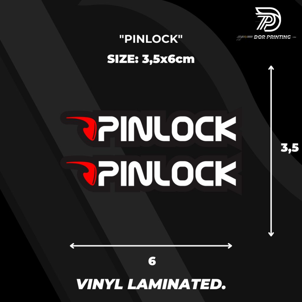 

STICKER/ PINLOCK VIRALL KEREN LOGO PINLOCK