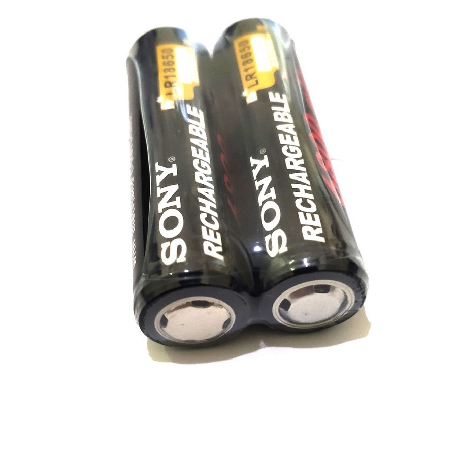 Baterai Batrai Batre Cas Charge 18650 Sony Ori 6800mAh 3.7V 3.7 Volt Baterai Cas Senter Laser Pointe