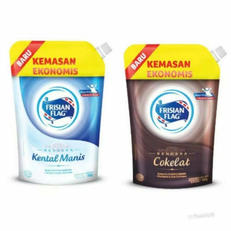 

Frisian Flag Susu Kental Manis 545gr | SKM | Susu Bendera Putih / Coklat