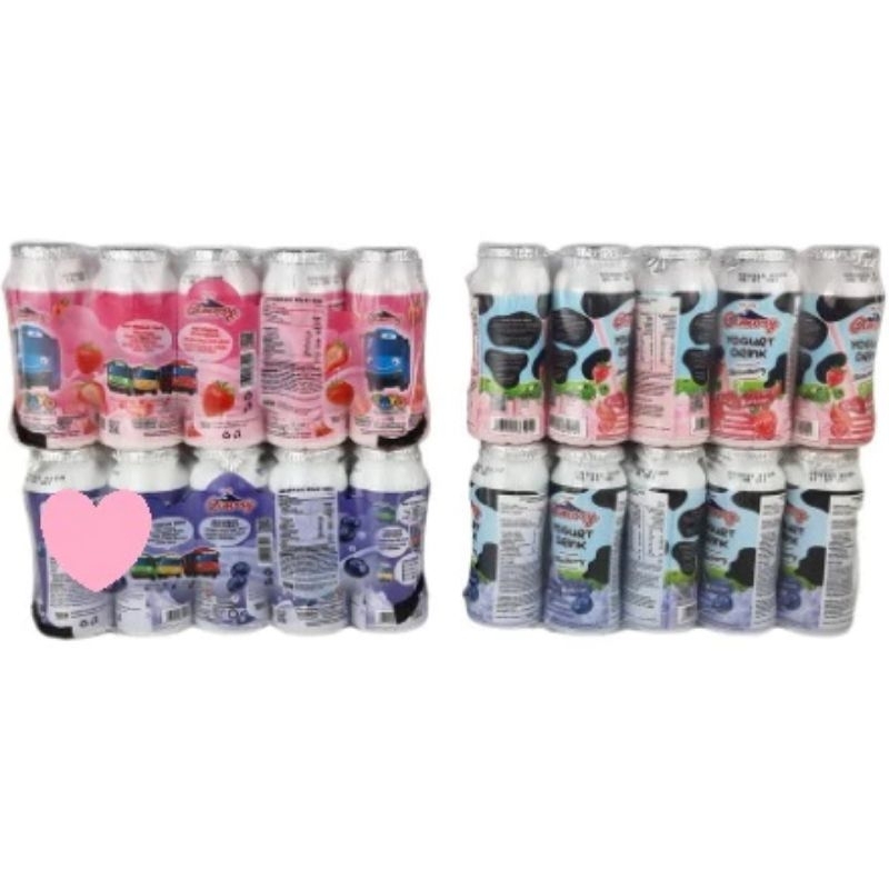 

Cimori Kods Yogurt Drink Isi 5 x 65ml Botol Pack Tayo Series Blueberry / Strawberry