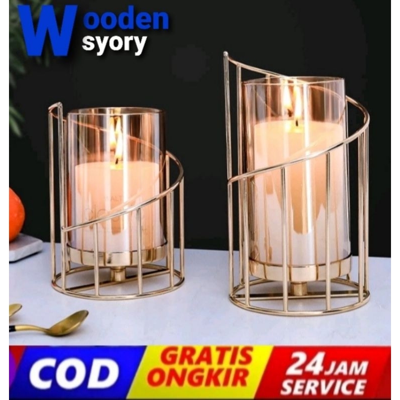 Stan Lilin Stan Pot Bunga Mini