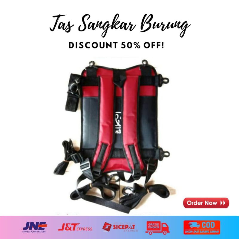 tas sangkar tas ransel sangkar burung pleci murai lb dll