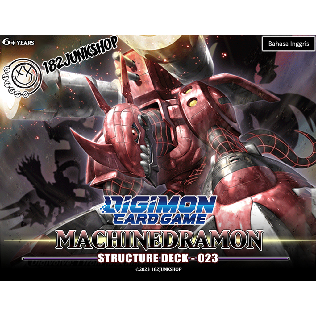Deck Digimon Card Game 023 - Machinedramon Deck - Non Ori