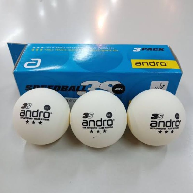 BOLA TENIS MEJA ANDRO SPEEDBALL ORIGINAL