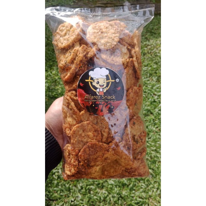 

Tempe goreng kriuk 250 grm by Alfarez Snack26