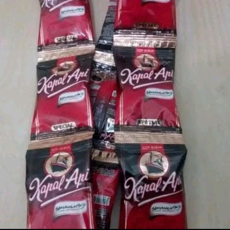 

kopi kapal api mini @6.5gr (3 renceng) tanpa gula