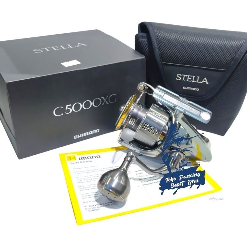 REEL SHIMANO STELLA FJ C5000XG 2018 JAPAN | REEL SPINNING | REEL PANCING | ALAT PANCING | GULUNGAN P