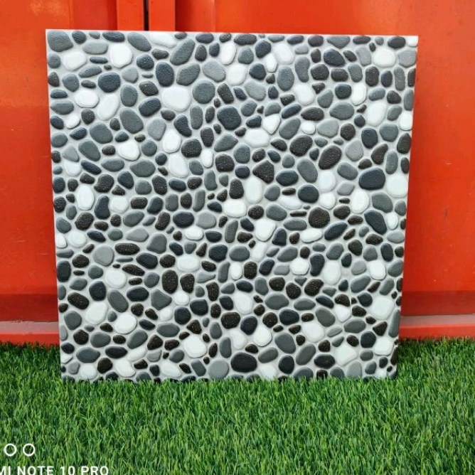 keramik motif batu alam 40x40 gemstone black