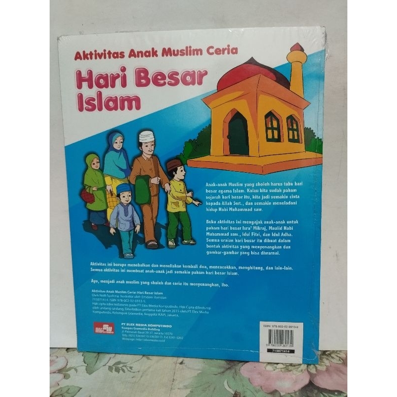 BUKU AKTIVITAS ANAK MUSLIM CERIA - HARI BESAR ISLAM