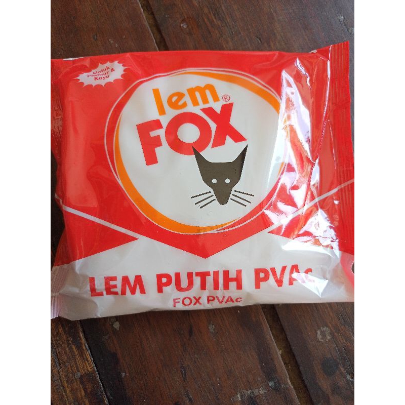 lem fox kayu merah