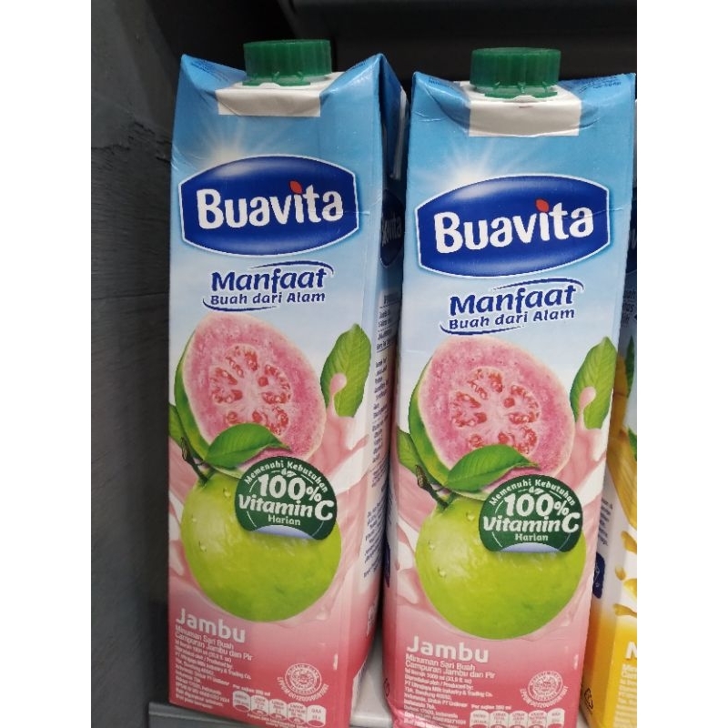

Robinson Mart//Buavita// Minuman Sari Buah Rasa Jambu 1Liter